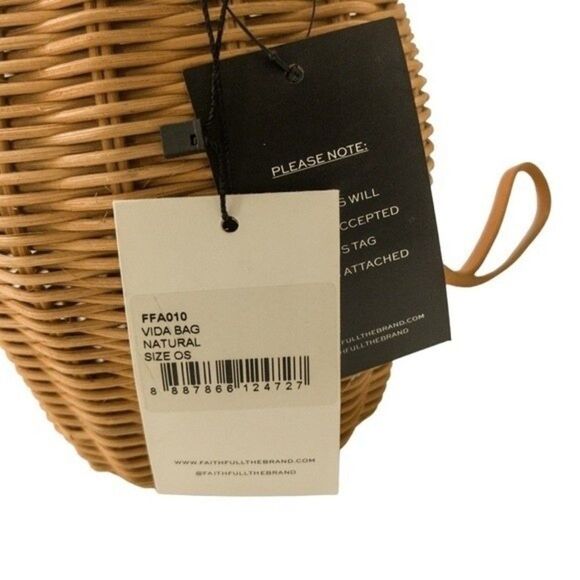 NWT Faithfull the Brand Vida Wicker Bag Faithfull the Brand Faithfull the Brand - Picture 9 of 11